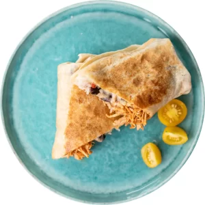 Burrito de frango saudável