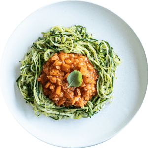 Bolonhesa de lentilhas low carb; marmitas low carb;