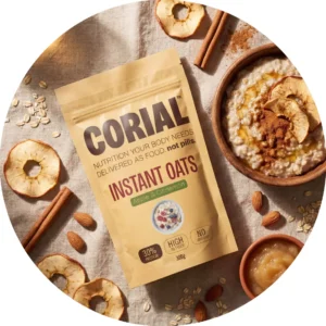 Aveia Proteica Maçã e Canela