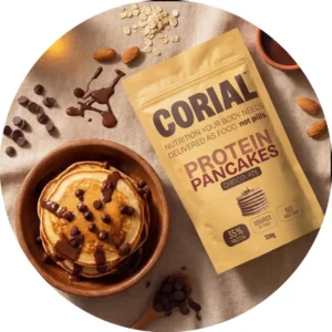 Panquecas Proteicas Pepitas de Chocolate